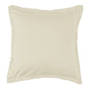 Oxford 300TC Crisp Cotton Percale Tailored European Pillowcase Sandstone