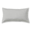 Oxford 300TC Crisp Cotton Percale Tailored King Pillowcase Warm Silver