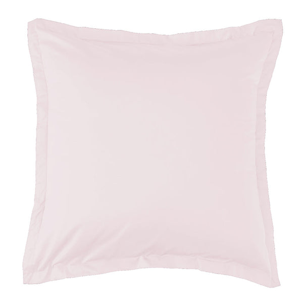 Signature 500TC Classic Egyptian Cotton Tailored European Pillowcase Blush Pink