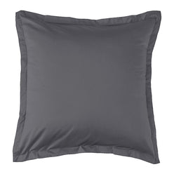 Signature 500TC Classic Egyptian Cotton Tailored European Pillowcase Charcoal Grey