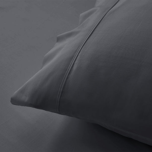 Signature 500TC Classic Egyptian Cotton Mega Sheet Set Range Charcoal Grey