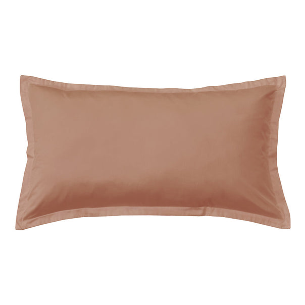 Signature 500TC Classic Egyptian Cotton Tailored King Pillowcase Earth Clay
