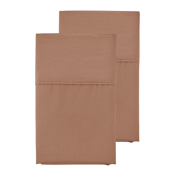 Signature 500TC Classic Egyptian Cotton Mega Sheet Set Range Earth Clay