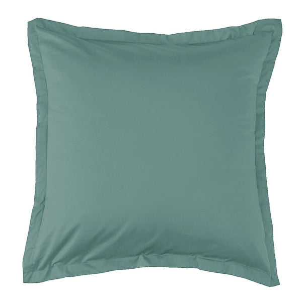 Signature 500TC Classic Egyptian Cotton Tailored European Pillowcase Jade Green