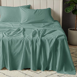 Signature 500TC Classic Egyptian Cotton Mega Sheet Set Range Jade Green