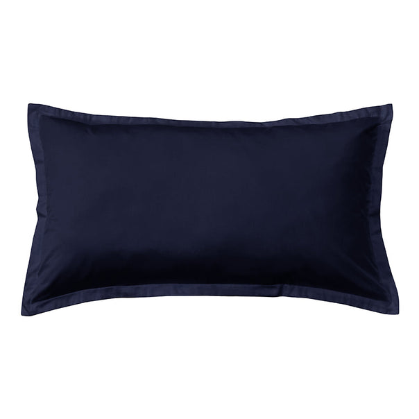 Signature 500TC Classic Egyptian Cotton Tailored King Pillowcase Midnight Navy