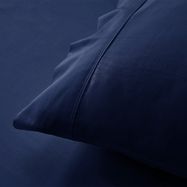 Signature 500TC Classic Egyptian Cotton Mega Sheet Set Range Midnight Navy