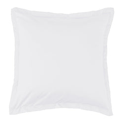 Signature 500TC Classic Egyptian Cotton Tailored European Pillowcase Pure White