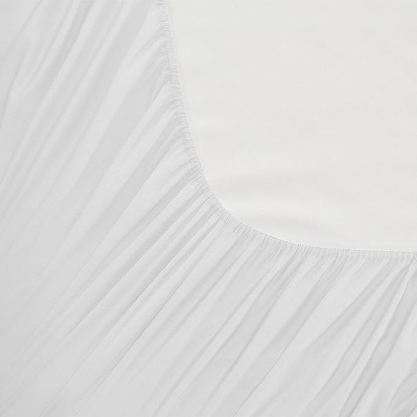Signature 500TC Classic Egyptian Cotton Mega Fitted and Flat Sheet Range Pure White
