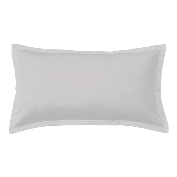 Signature 500TC Classic Egyptian Cotton Tailored King Pillowcase Silver Mist