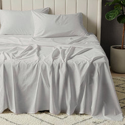 Signature 500TC Classic Egyptian Cotton Mega Sheet Set Range Silver Mist