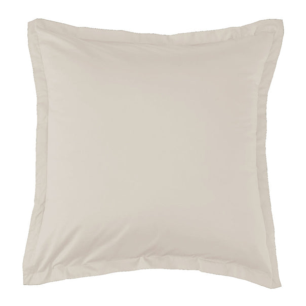 Signature 500TC Classic Egyptian Cotton Tailored European Pillowcase Warm Taupe