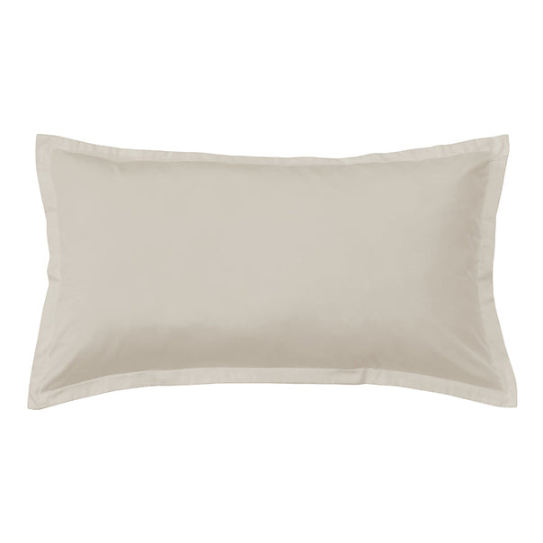 Signature 500TC Classic Egyptian Cotton Tailored King Pillowcase Warm Taupe