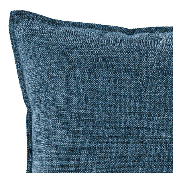 Linen Look 44x44cm Filled Cushion Marine
