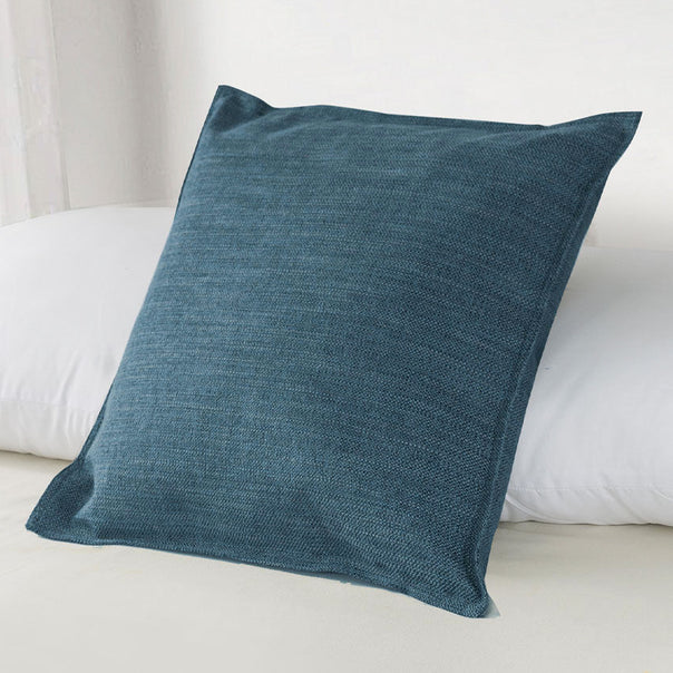Linen Look 44x44cm Filled Cushion Marine