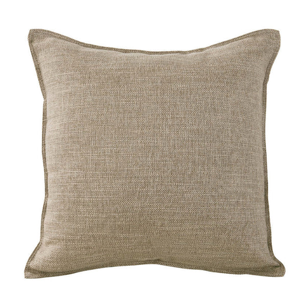Linen Look 44x44cm Filled Cushion Sand