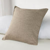 Linen Look 44x44cm Filled Cushion Sand