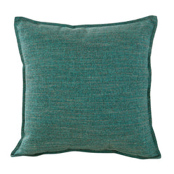 Linen Look 44x44cm Filled Cushion Teal