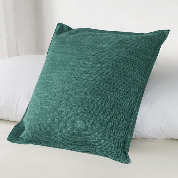 Linen Look 44x44cm Filled Cushion Teal