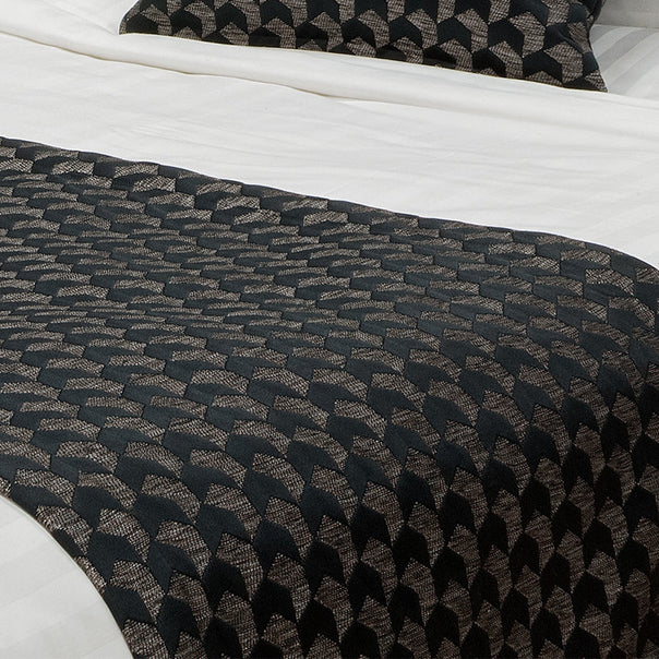Regency Bed Runner Range Ink Blue