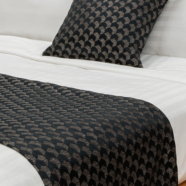 Regency Bed Runner Range Ink Blue