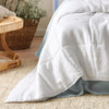 Nimes Linen Coverlet White