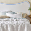 Nimes Linen Coverlet White
