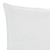 Nimes Linen Standard Pillowsham Pair White