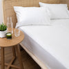 400THC Egyptian Luxury Mega Fitted Sheet Range White