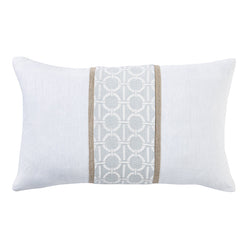 Catalina Link 30x50cm Filled Cushion Sky Blue