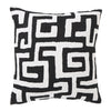 Maya 50x50cm Filled Cushion Black