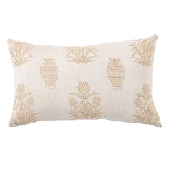 Papyrus Palm 30x50cm Filled Cushion Sand