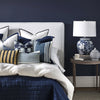 Rhode Island Stripe 50x50cm Filled Cushion Navy