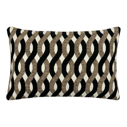 Royale Belmont Lattice 30x50cm Filled Cushion