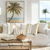 Sorrento Riviera 50x50cm Filled Cushion Sky Blue