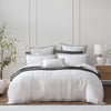 Felix Quilt Cover Set Range Charcoal