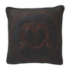 Cheval Noir 50x50cm Filled Cushion Black
