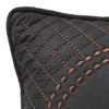 Cheval Noir 50x50cm Filled Cushion Black