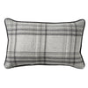 Country Tweed 30x50cm Filled Cushion Grey