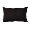 Golden Palms 30x50cm Filled Cushion Black