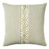Jacquard Tile 50x50cm Filled Cushion Sage