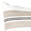 Linen Bordeaux 50x50cm Filled Cushion Sand