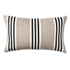 Linen Maison Stripe 30x50cm Filled Cushion Sand