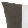 Linen Palma Stripes 35x60cm Filled Cushion Olive