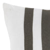 Linen Palma Stripes 50x50cm Filled Cushion Olive