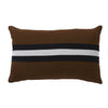 Linen Stripes 30x50cm Filled Cushion Tobacco