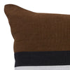 Linen Stripes 30x50cm Filled Cushion Tobacco