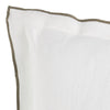 Linen Tulum 50x50cm Filled Cushion White