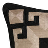 Midnight Morocco 50x50cm Filled Cushion Black