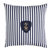 Nautical Stripes 55x55cm Filled Cushion Nvy